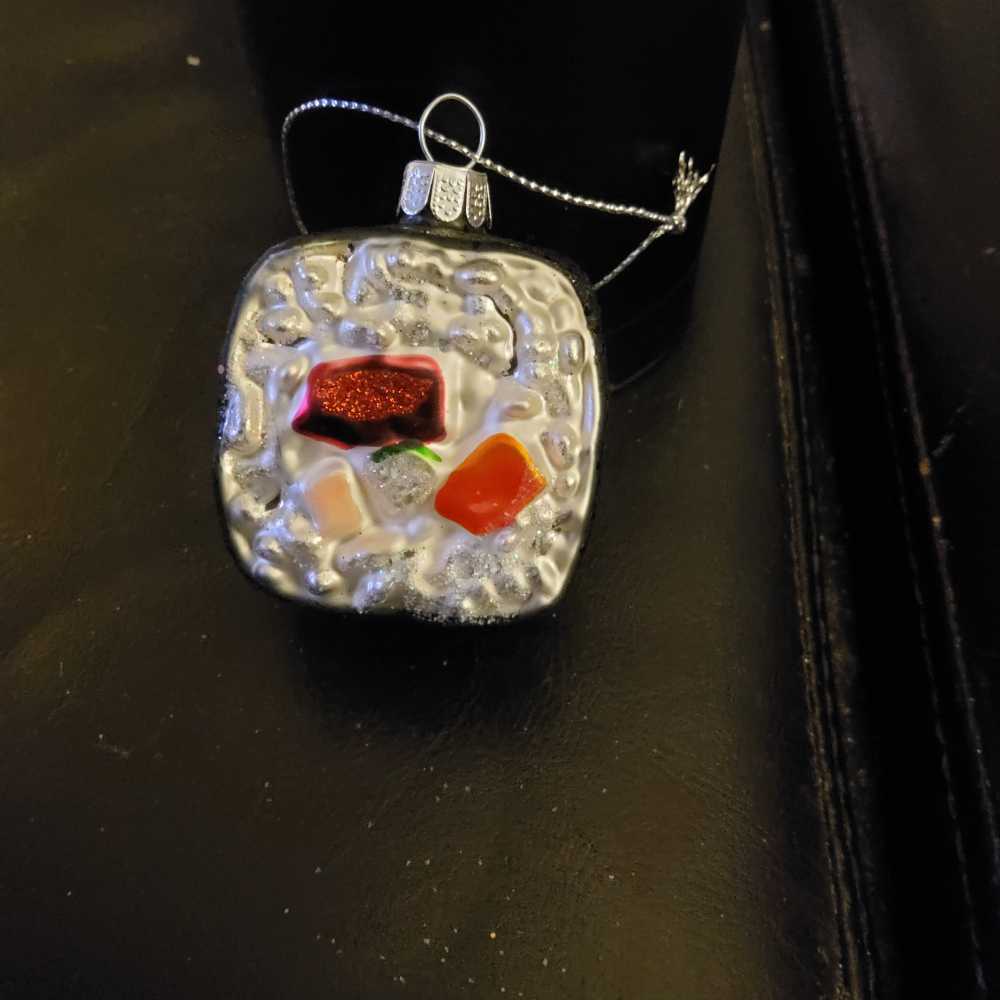 Let It Snow Snow Angel Ornament