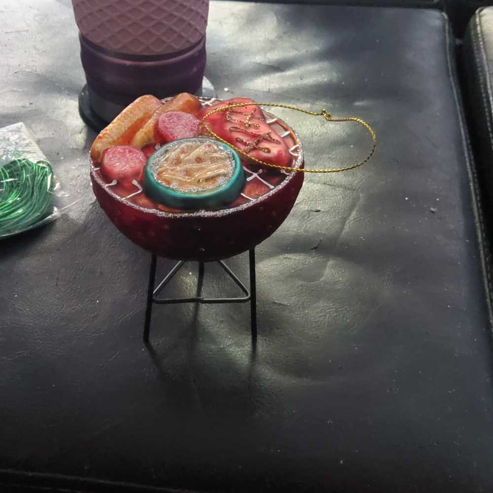 Coca-cola Kurt Adler 4-3 4-inch Glass Classic Can Ornament