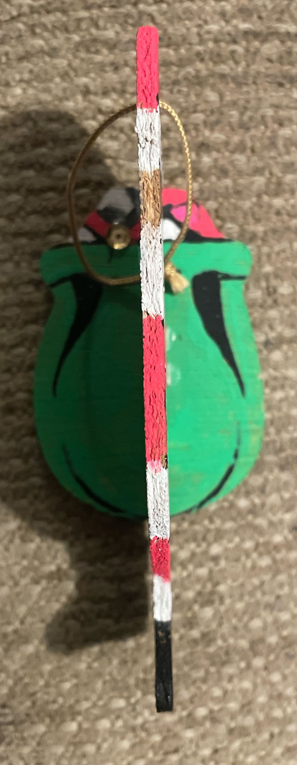 Arrow - Wood - 3D - Santa With Bag - Santa (Wood) ornament collectible - Main Image 2