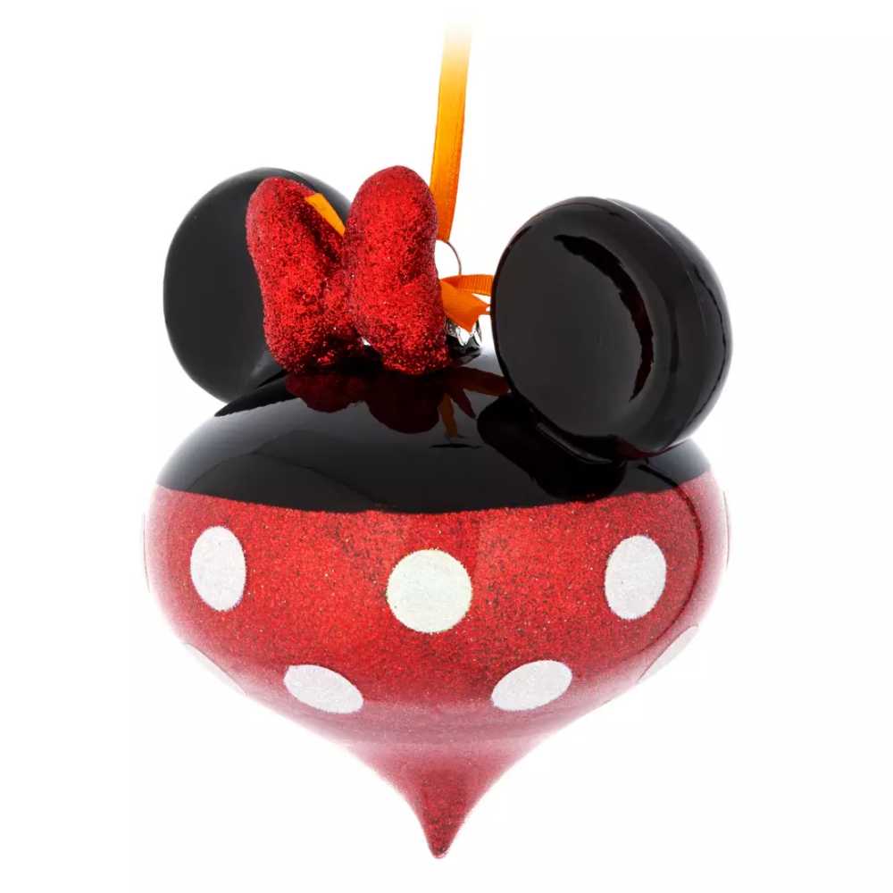 Minnie Mouse Glass Bauble - Disney’s Mickey Mouse (Disney Sketchbook) ornament collectible [Barcode 437102804982] - Main Image 2