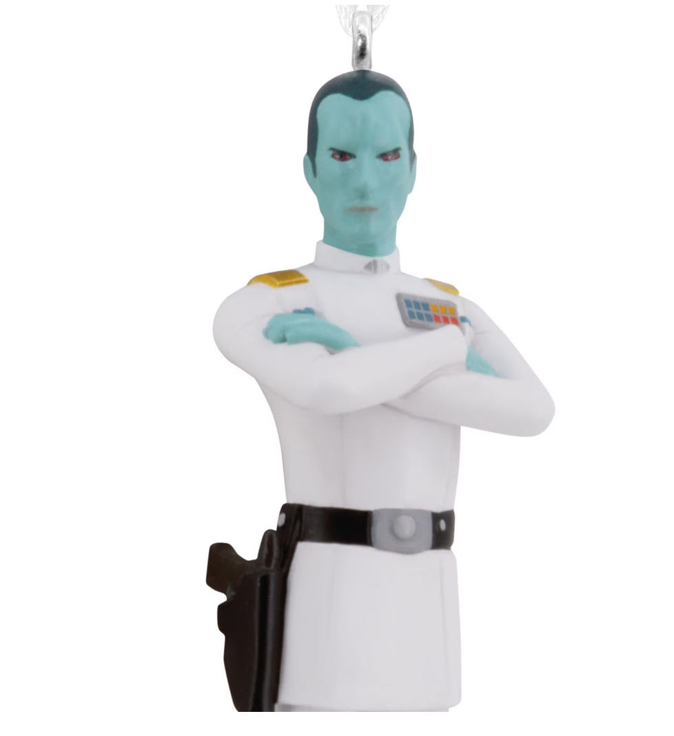 Grand Admiral Thrawn - Hallmark Star Wars (Star Wars: Rebels) ornament collectible [Barcode 661127046694] - Main Image 3