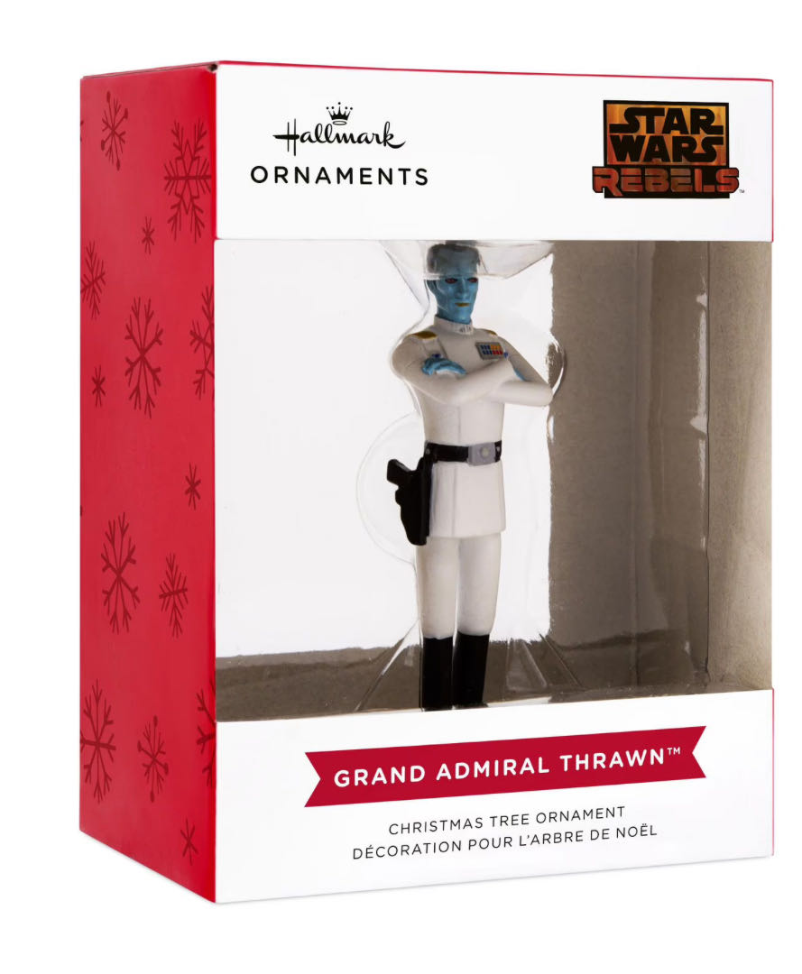Grand Admiral Thrawn - Hallmark Star Wars (Star Wars: Rebels) ornament collectible [Barcode 661127046694] - Main Image 4