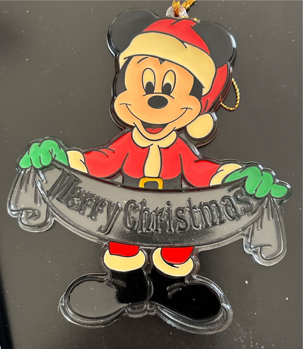 Mickey Mouse Merry Christmas  - Disney (Mickey & Friends) ornament collectible - Main Image 3