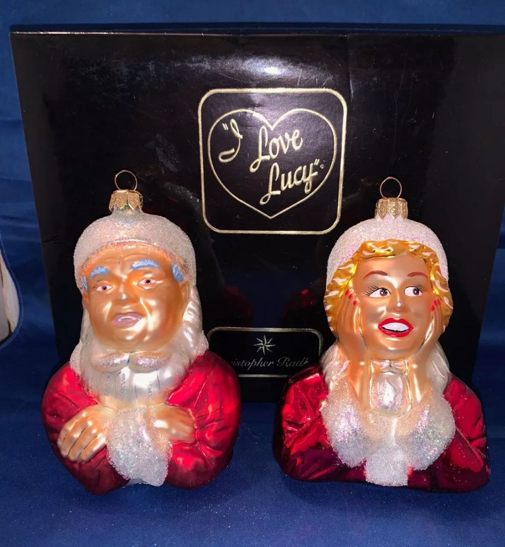 I Love Lucy - The Christmas Show - Fred And Ethel Mertz ornament collectible - Main Image 1