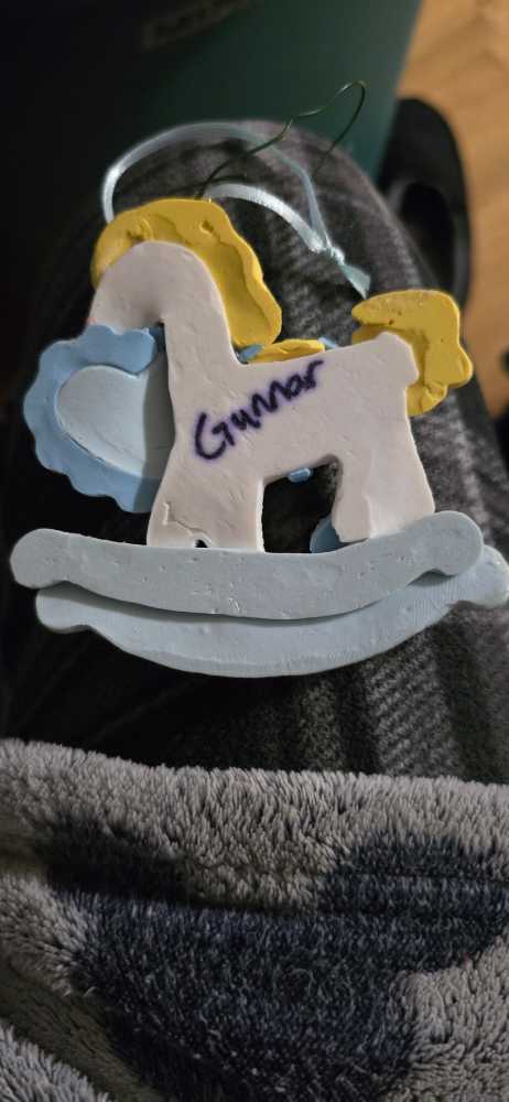 Baby’s 1st Christmas  (Christmas Ornament) ornament collectible - Main Image 2