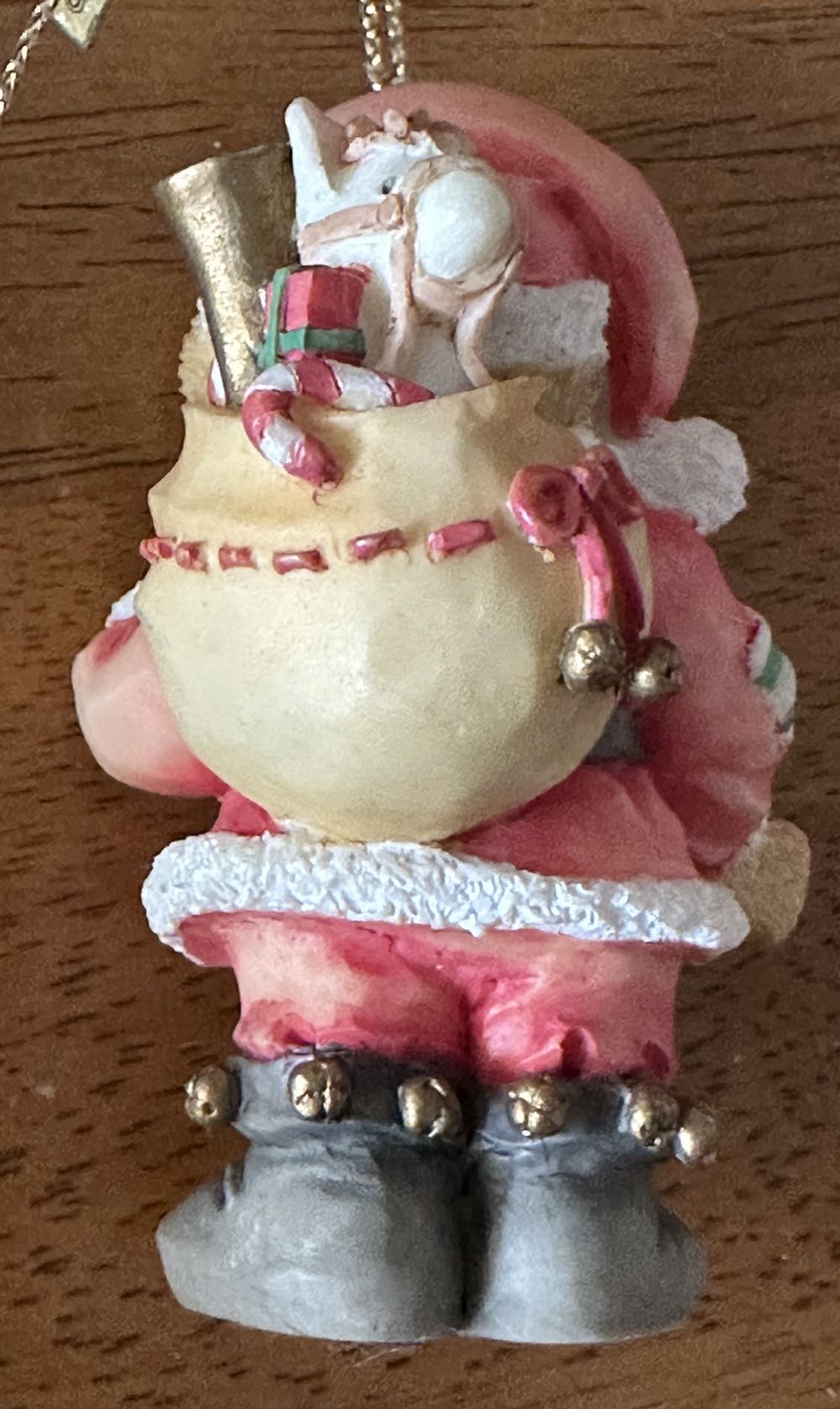 Bear Dressed As Santa ~ #651370 - Cherished Teddies (Christmas) ornament collectible - Main Image 3