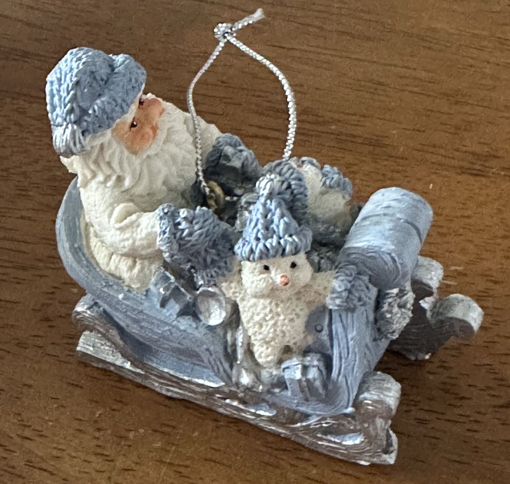 Snow Buddies Santa’s Sleigh - Snowbuddies (Christmas) ornament collectible - Main Image 2