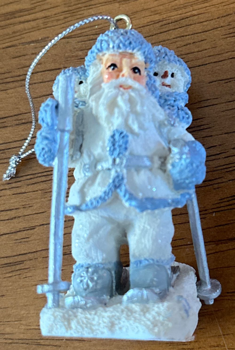 Snow Buddies Santa Skiing With Snowmen - Snowbuddies (Christmas) ornament collectible - Main Image 3