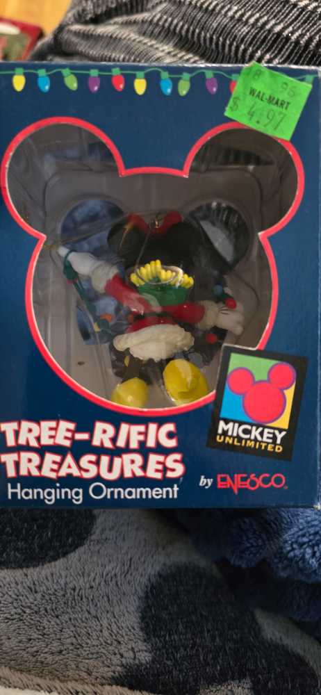 Tree-Rific Minnie & Light  ornament collectible [Barcode 045544227636] - Main Image 2
