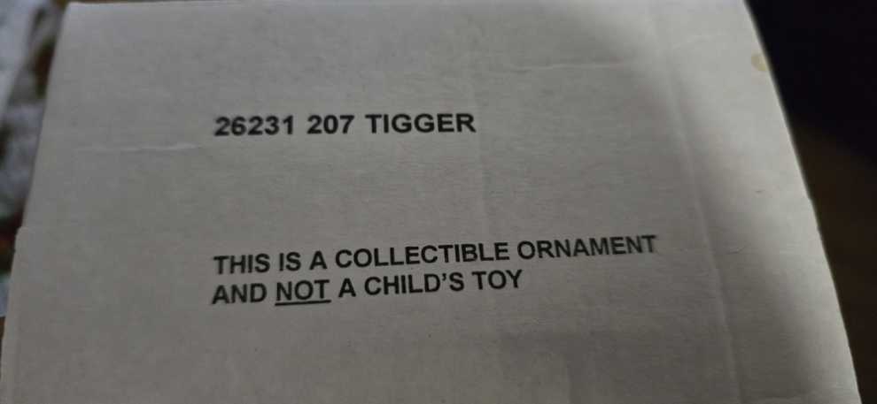 Tigger 26231 207 Ornament   ornament collectible - Main Image 2