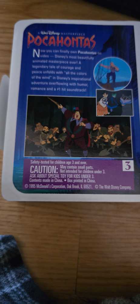 Pocahontas McDonald’s   ornament collectible - Main Image 3