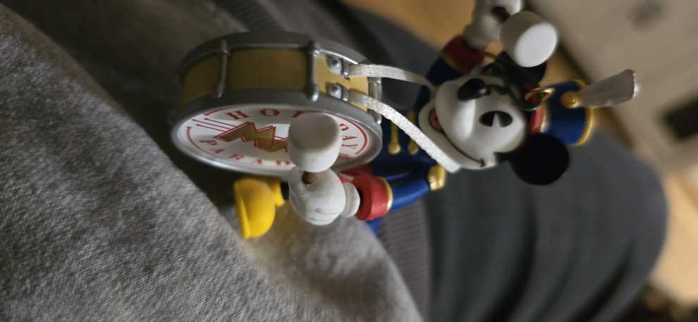 Mickey Holiday Parade Drum  ornament collectible - Main Image 3
