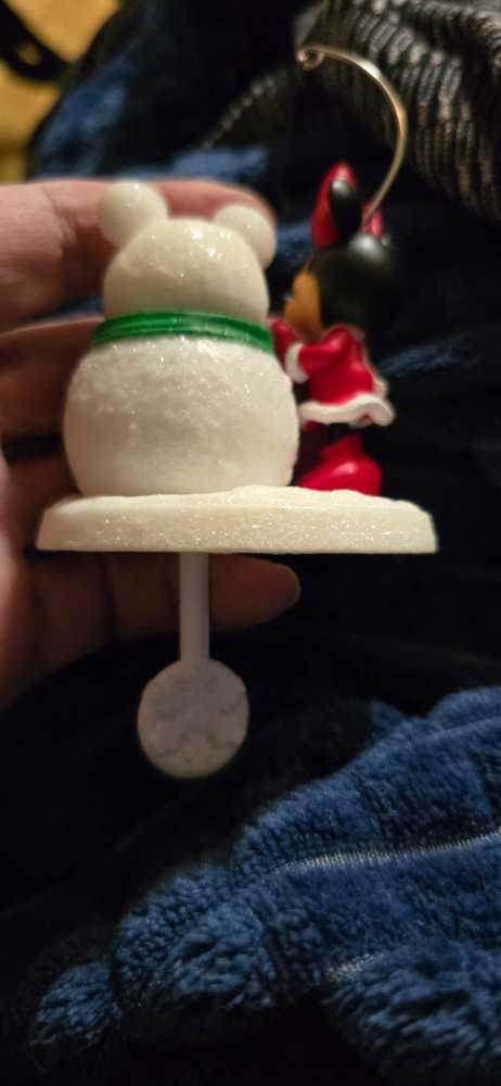 Hallmark Minnie Pop Up MICKEY In Snowman   ornament collectible - Main Image 4