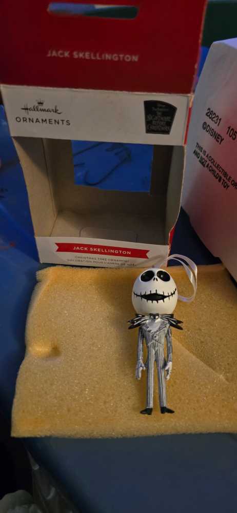 Nightmare Before Christmas Hallmark Jack  ornament collectible [Barcode 763795765553] - Main Image 2