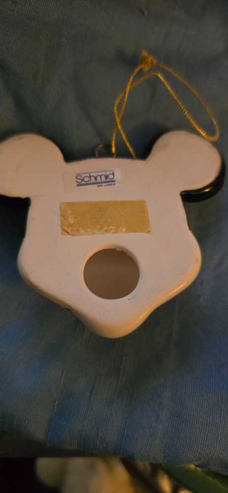 Schmid MICKEY MOUSE HEAD ORNAMENT   ornament collectible - Main Image 3