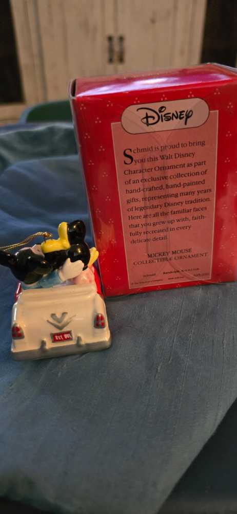 Mickey Mouse Minnie Red Car  (Christmas Ornament - Disney) ornament collectible - Main Image 2