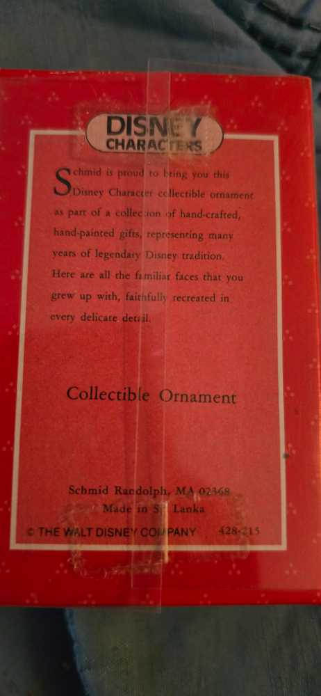 Disney Character Mickey Mouse   ornament collectible - Main Image 2