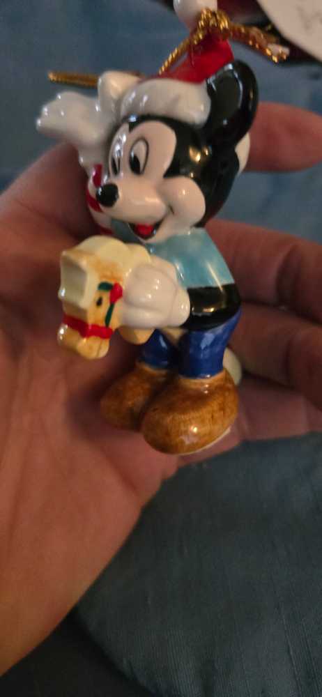 Walt Disney Mickey Stick Horse  ornament collectible - Main Image 2