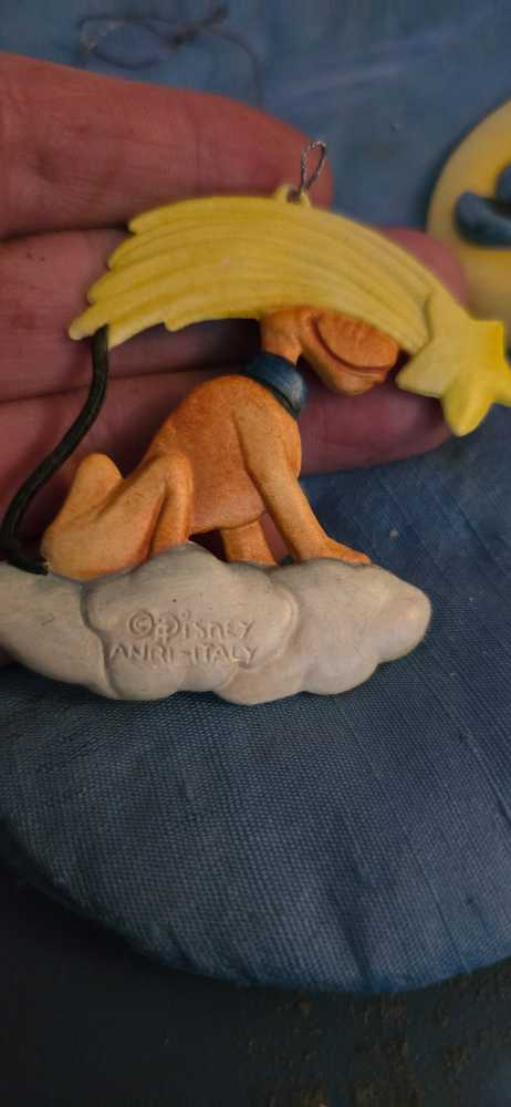 Disney ANRI ITALY GOOFY SHOOTING STAR  ornament collectible - Main Image 2