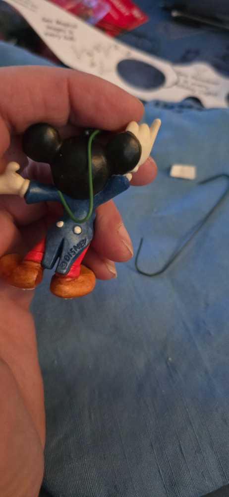 Mickey Mouse Magician   ornament collectible - Main Image 3