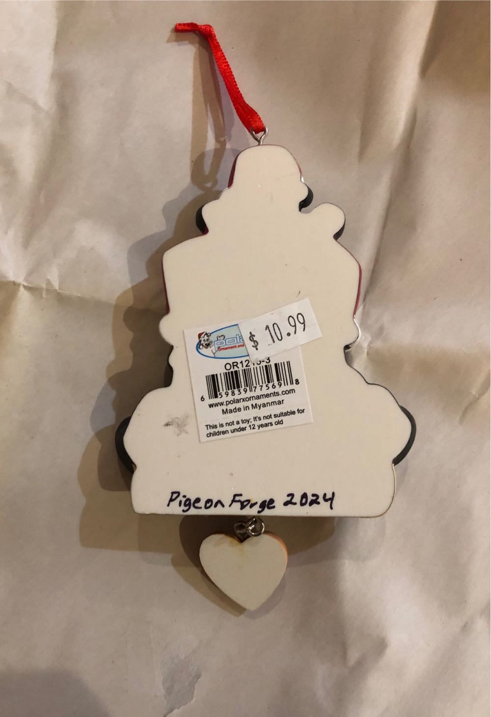 Personalized 2024  (Personalized) ornament collectible - Main Image 2