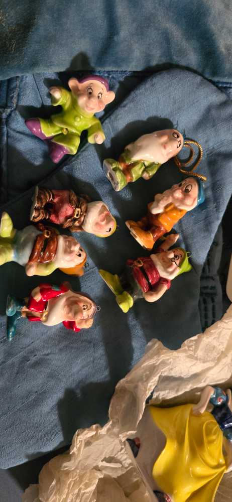 Snow White & Seven DWARFS WALT DISNEY PROD SCHMID   ornament collectible - Main Image 2