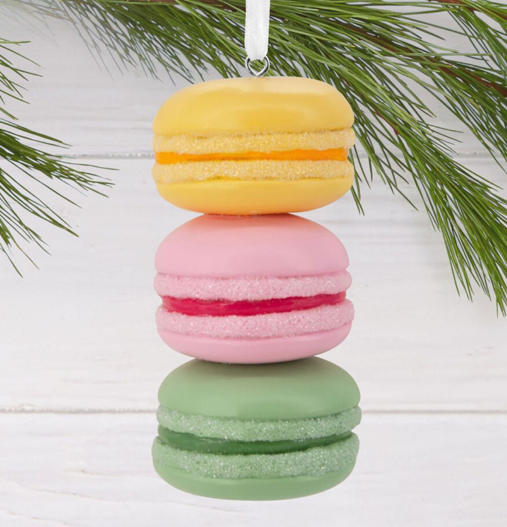 Stack Of Macarons - Hallmark Ornament (Kitchen, Food) ornament collectible [Barcode 661127049220] - Main Image 2