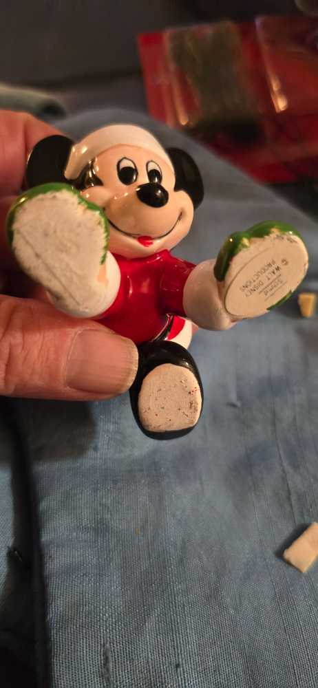Mickey Mouse Falling Foot Up  ornament collectible - Main Image 3