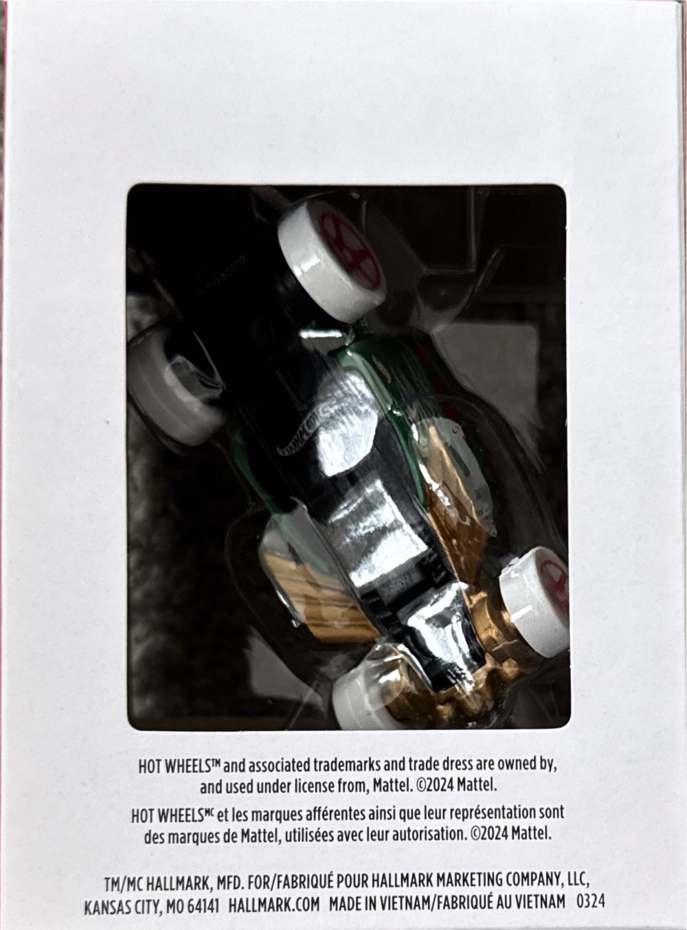 Bone Shaker - Hallmark ornaments (Hot Wheels) ornament collectible [Barcode 661127063264] - Main Image 2