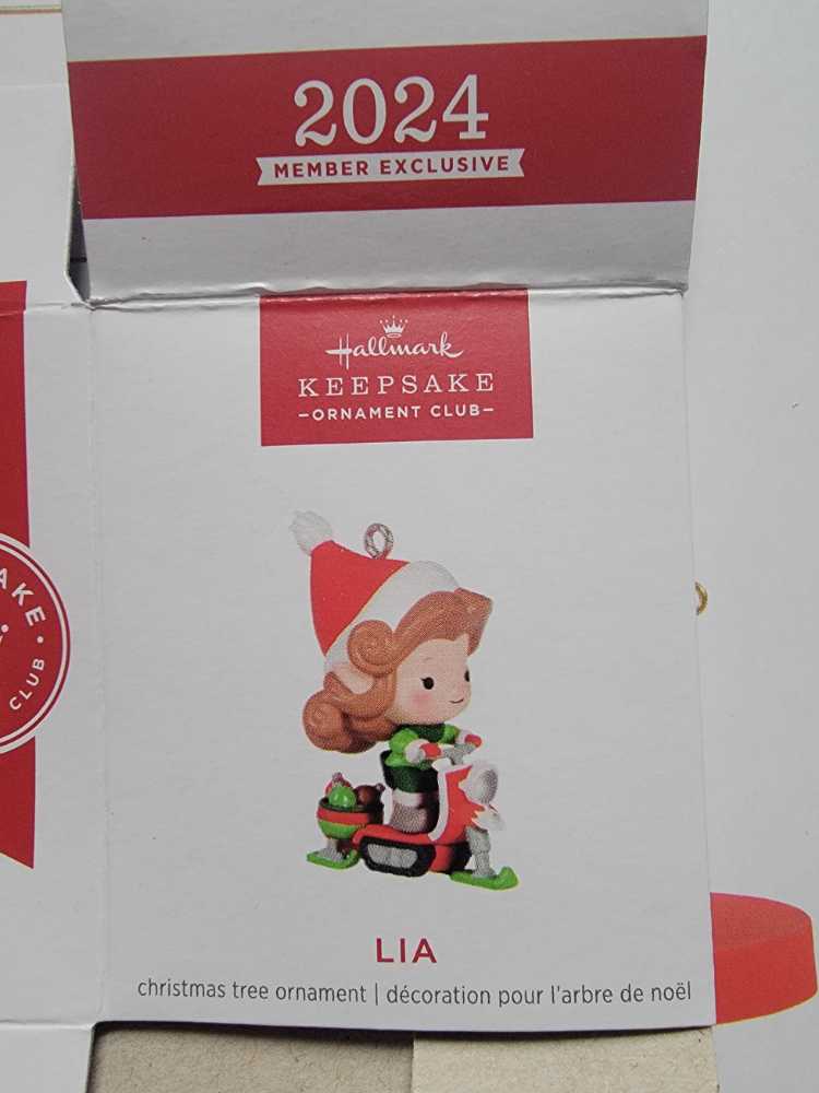 KOC 2024 Lia - KOC Member Exclusive (Miniature) ornament collectible - Main Image 2