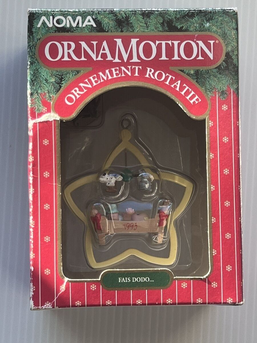 Rock A Bye Baby - Animated (Ornamotion) ornament collectible [Barcode 062964881095] - Main Image 2