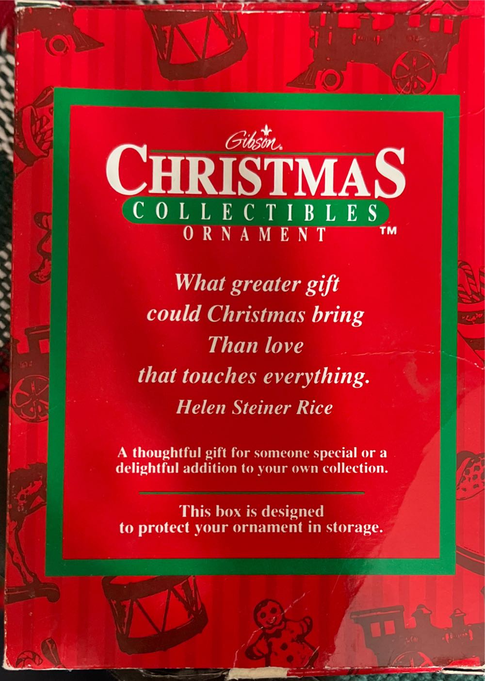 What Greater Gift  ornament collectible [Barcode 084172168225] - Main Image 2