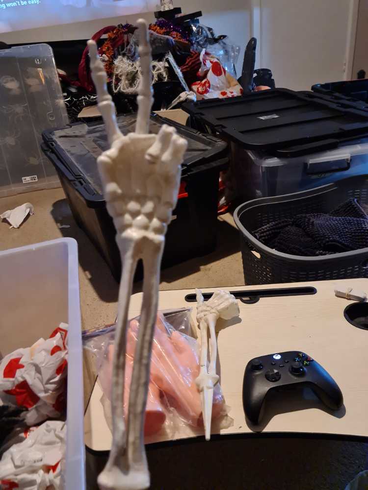 Skeleton Thumbs Up  ornament collectible - Main Image 2