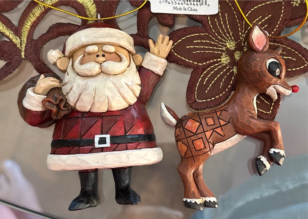 Our Christmas Together Santa Clause - Jim Shore (Rudolph The Red-Nosed Reindeer) ornament collectible [Barcode 045544494496] - Main Image 2