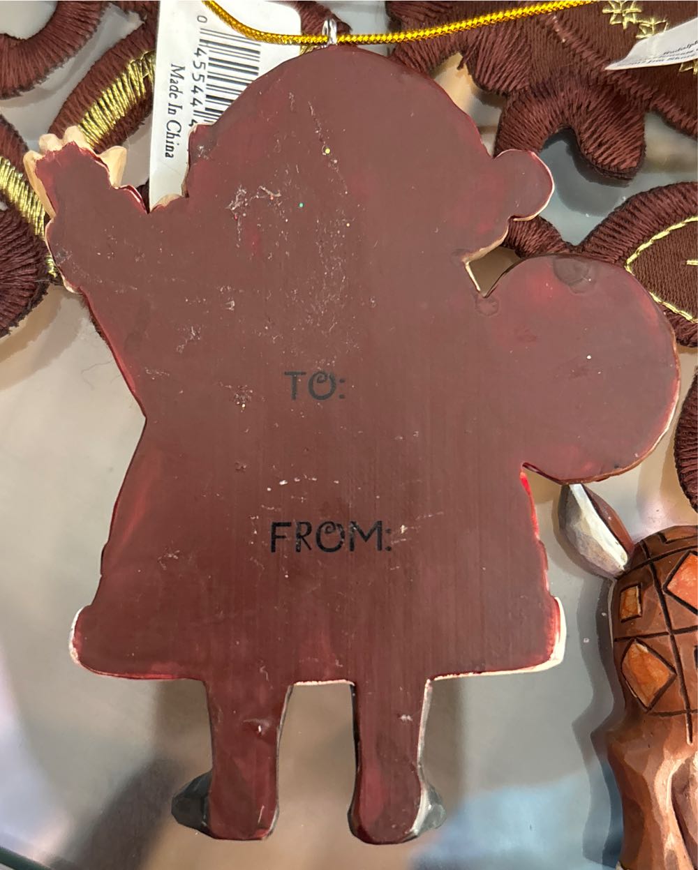 Our Christmas Together Santa Clause - Jim Shore (Rudolph The Red-Nosed Reindeer) ornament collectible [Barcode 045544494496] - Main Image 3