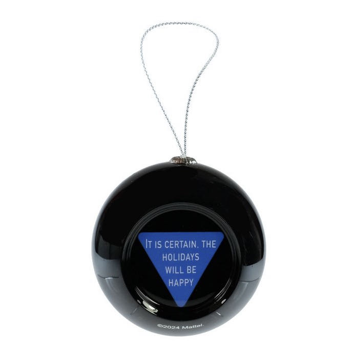 Mattel Toys: “MAGIC 8 BALL” Ornament - Toys & Games (Hanging Ornament) ornament collectible [Barcode 193849067898] - Main Image 2