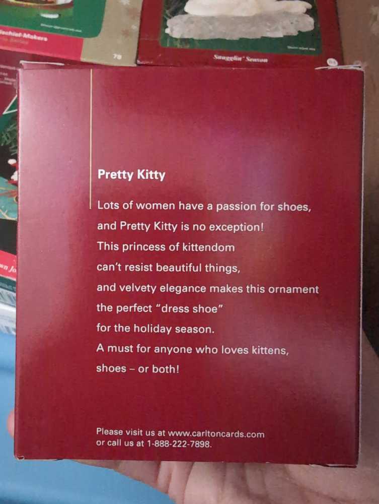 Pretty Kitty #4  ornament collectible [Barcode 661526171690] - Main Image 2