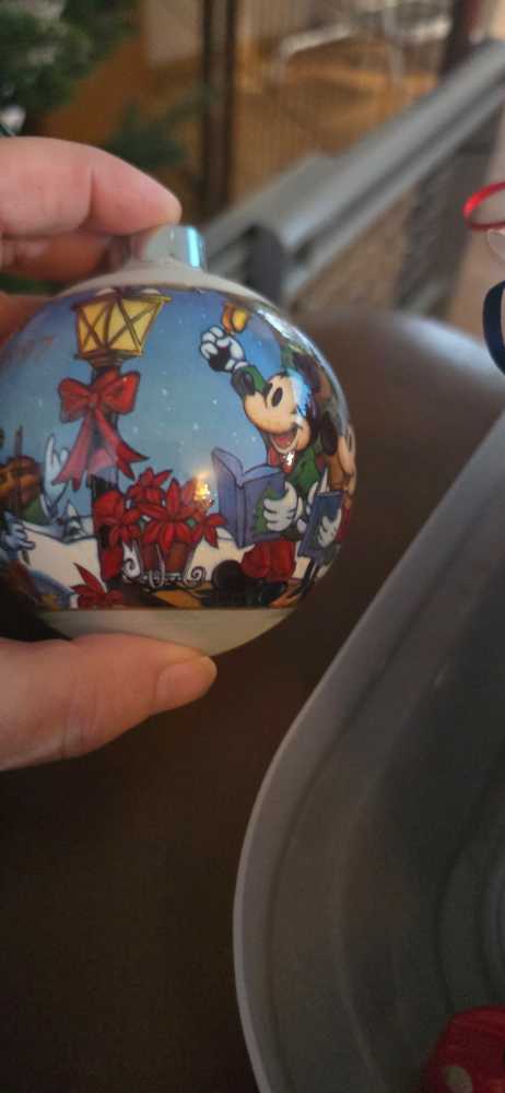 1997 Disney Bulb  ornament collectible - Main Image 3