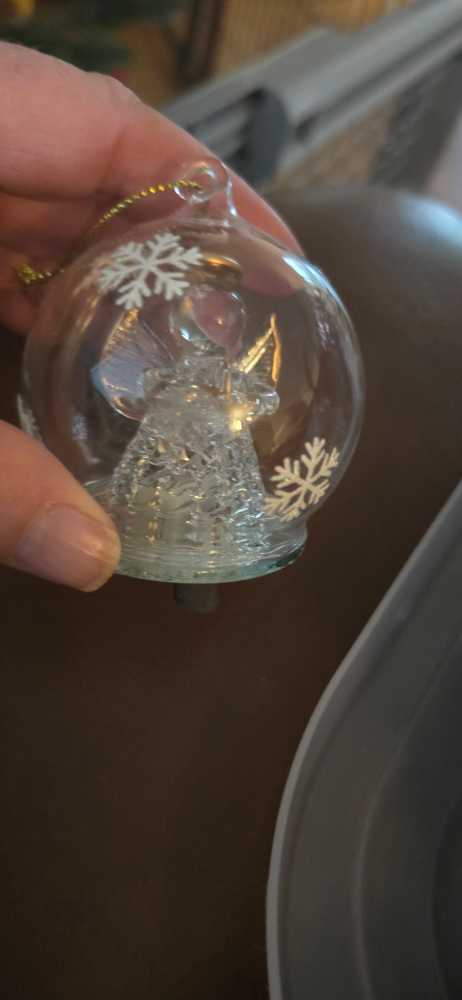 Aurora Crystal Angle   ornament collectible - Main Image 1
