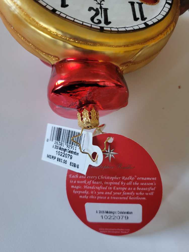 A 2025 Midnight Celebration   (Years) ornament collectible - Main Image 2