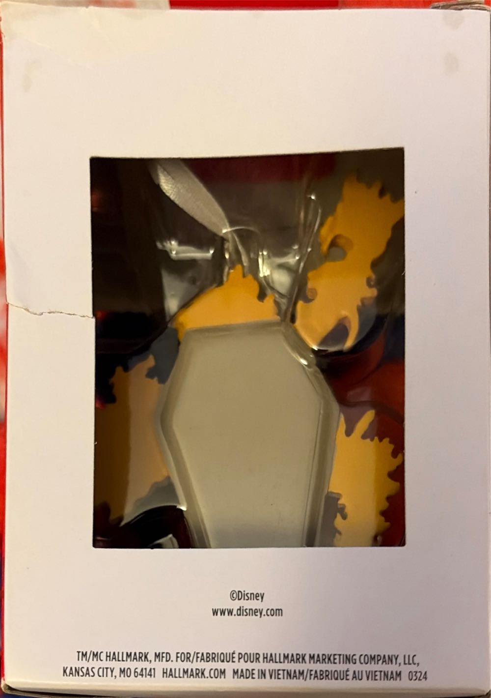 Pumpkin King The Nightmare Before Christmas Holiday Red Box - The Nightmare Before Christmas (The Nightmare Before Christmas) ornament collectible [Barcode 661127070538] - Main Image 3