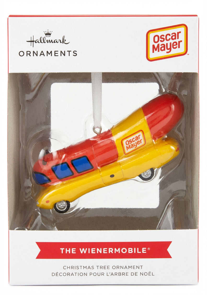 Oscar Mayer Wienermobile Ornament - Hallmark ornaments ornament collectible [Barcode 661127046847] - Main Image 2