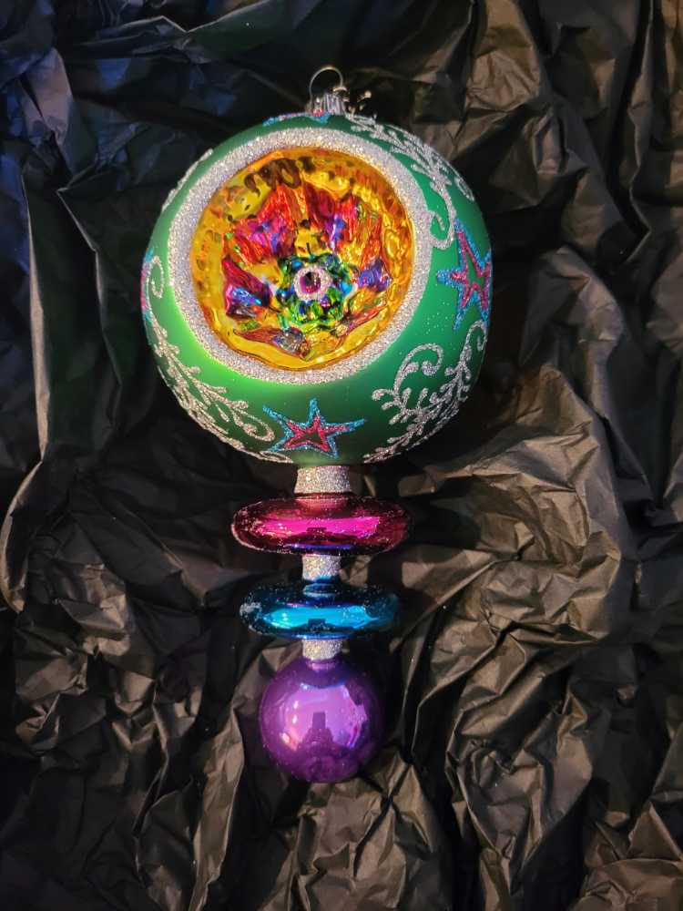 Cross On Heart Ornament