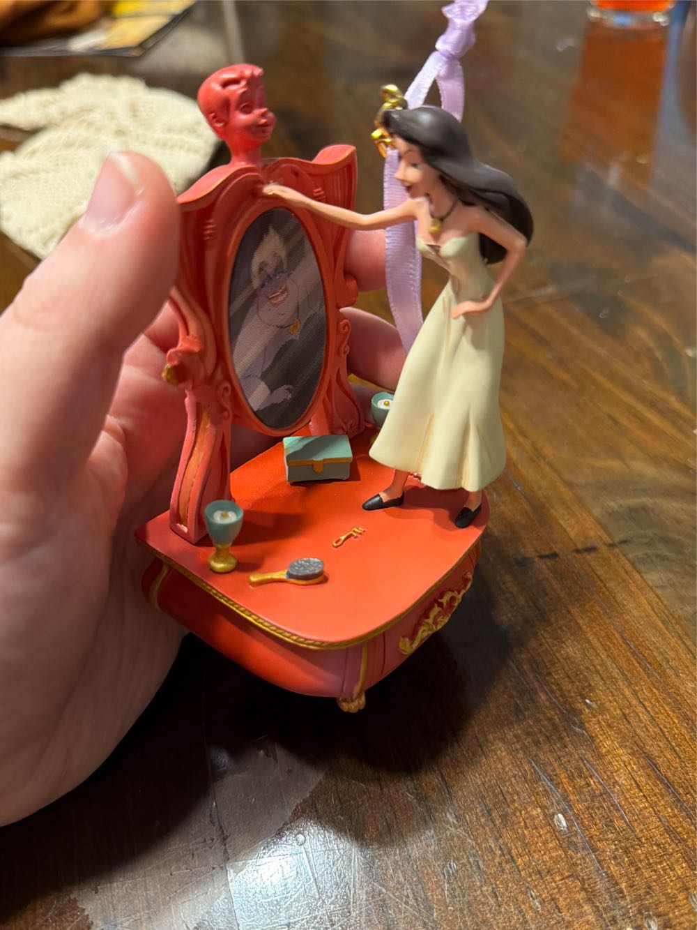 Ursula As Vanessa Christmas Sketchbook Ornament - Sketchbook (Disney’s The Little Mermaid) ornament collectible [Barcode 400977519985] - Main Image 2