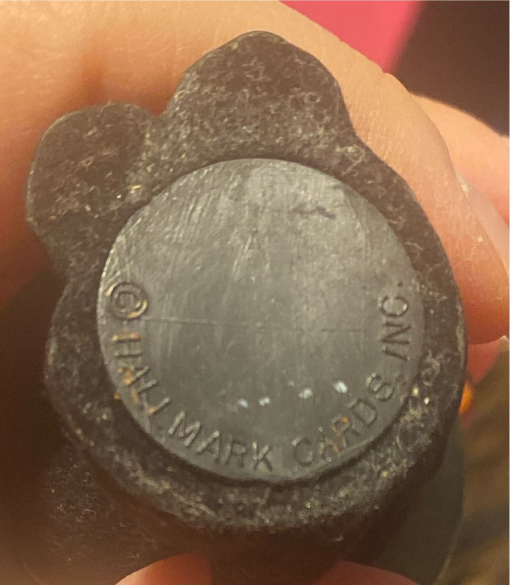 Merry Miniature Black Cat In Witch’s Hat - Merry Miniatures (Halloween, Black Cat, Witch Hat) ornament collectible - Main Image 4