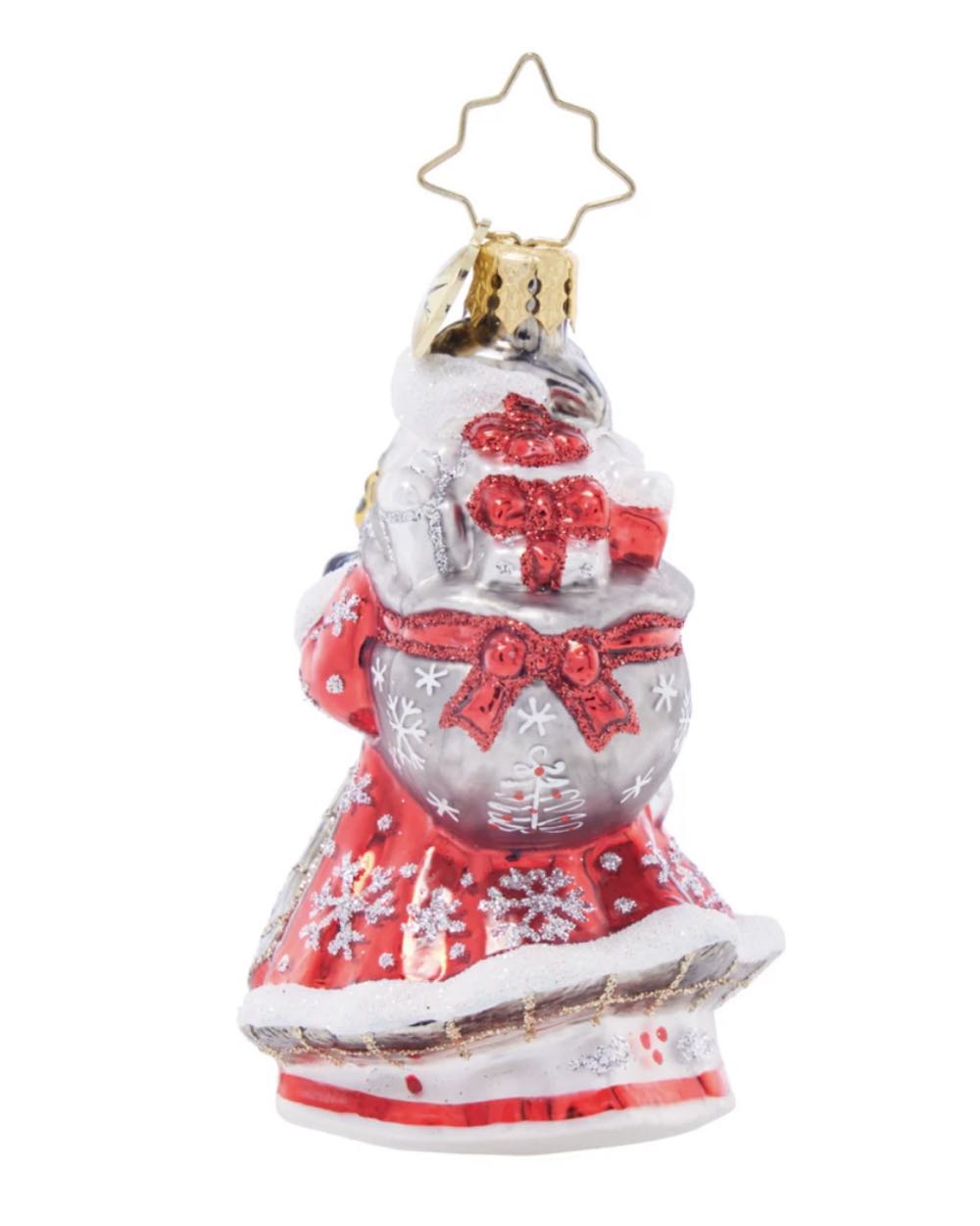 Winter Splendor Santa Gem  (Santa) ornament collectible - Main Image 2
