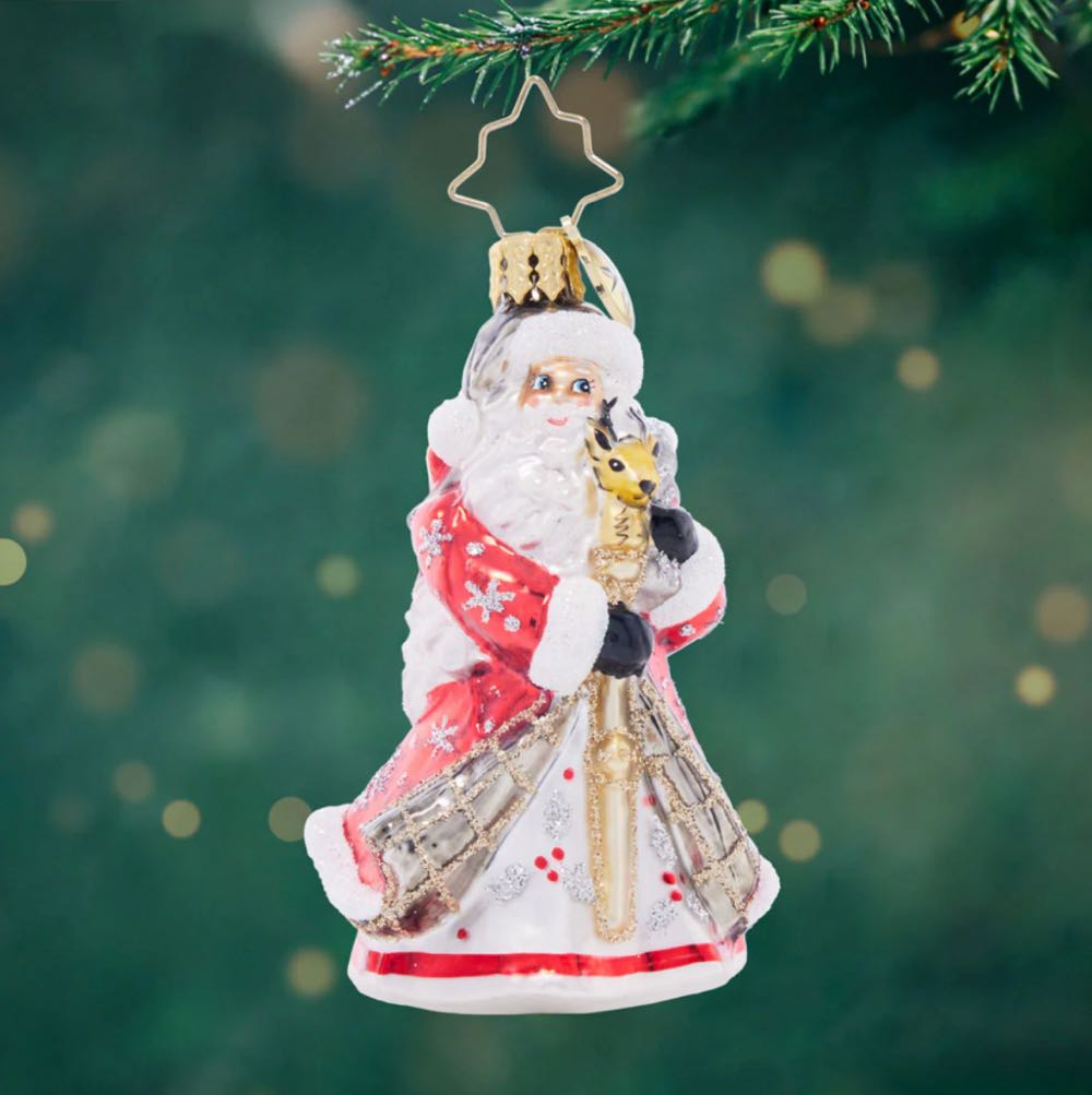 Winter Splendor Santa Gem  (Santa) ornament collectible - Main Image 3