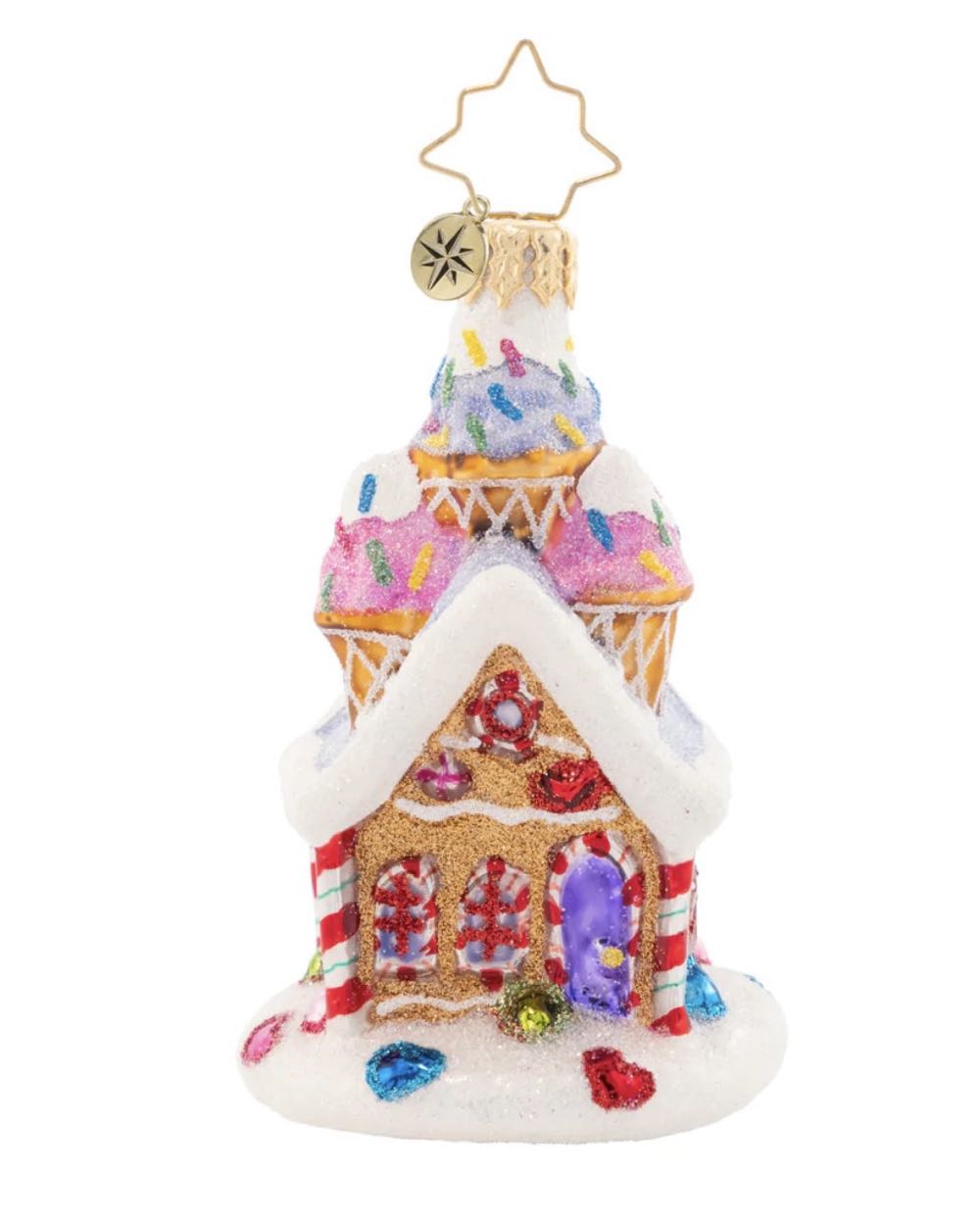 Sketchbook Olaf Snow Globe Ornament