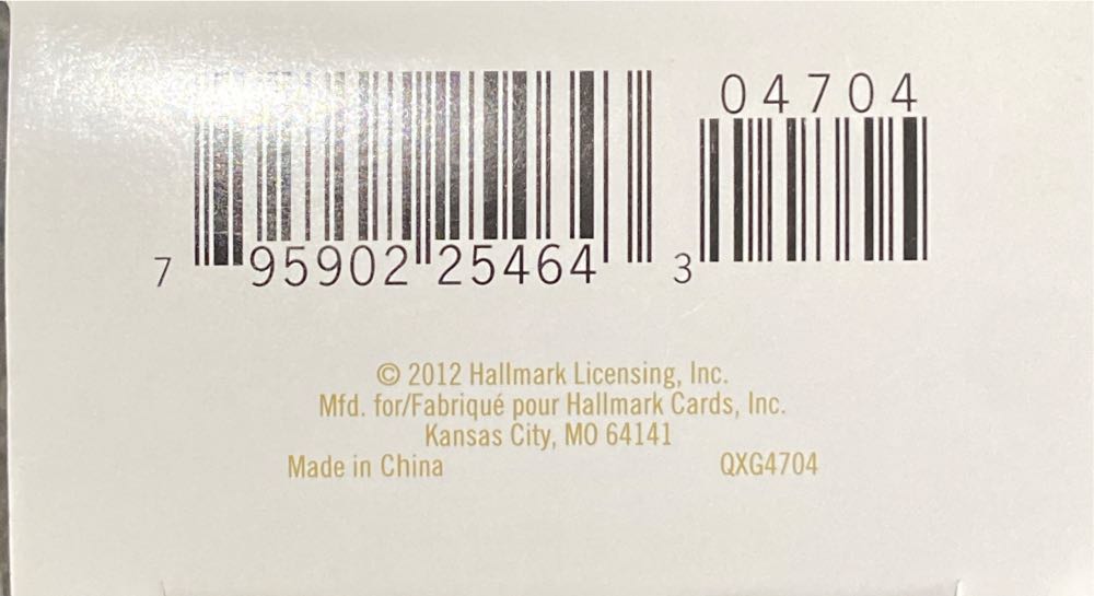 Hallmark Keepsake Ornament Grandbabys 1st Christmas - Grandchild 1st Christmas (Baby’s 1st Christmas) ornament collectible [Barcode 795902254643] - Main Image 4