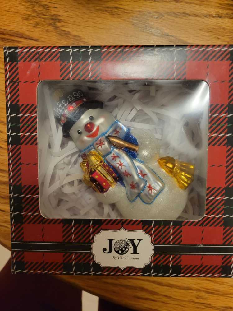 American Greetings Heirloom Ornament ”a Jolly Note”. New Old Stock #260